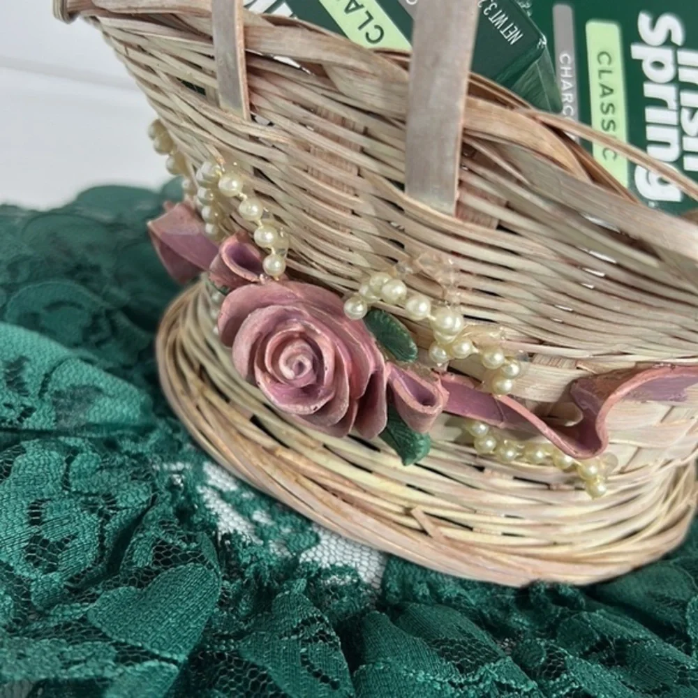 Wicker Basket and Soap